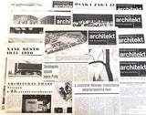 ČESKOSLOVENSKÝ ARCHITEKT 1970,  č. 1 - 26 / kompletní ročník XVI.