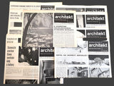 ČESKOSLOVENSKÝ ARCHITEKT 1971,  č. 1 - 26 / kompletní ročník XVII.