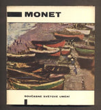 Monet - KRSEK, IVO: CLAUDE MONET. - 1965. Současné světové umění sv. 20.