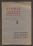 HRABÁK, JOSEF: SMILOVA ŠKOLA - ROZBOR BÁSNICKÉ STRUKTURY. - 1941.