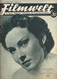 Baarová - FILMWELT. Das Film- und Foto-Magazin. Nummer 38. - 1938.