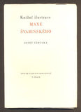 Švabinský - CIBULKA, JOSEF: KNIŽNÍ ILUSTRACE MAXE ŠVABINSKÉHO. / 1954.