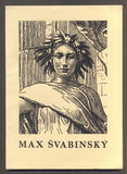 Švabinský - MAX ŠVABINSKÝ: GRAFICKÉ DÍLO. Katalog výstavy. 1948.