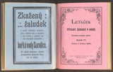 LETÁČEK ÚTULNY ŽENSKÉ V BRNĚ. Roč. VI. 1908 - 1909.