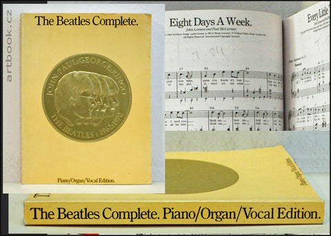 The Beatles Complete. Piano/Organ/Vocal Edition. - Wise Publications, 1983.