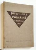 HORA, JOSEF: POKUŠENÍ. (FRAGMENT). - 1946.