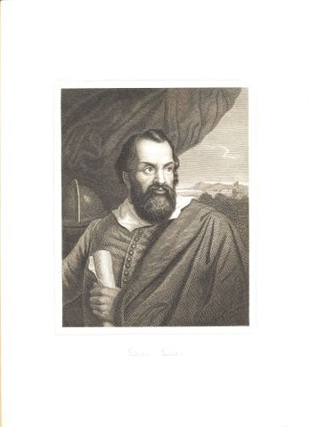 GALILEO GALILEI - ocelorytina, ca. 1846.