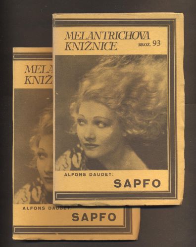 DAUDET, ALFONS: SAPFO. - 1931. Sešitové vydání.