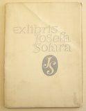 EXLIBRIS JOSEFA SOLARA. - 1943. Dyrynkova tiskárna. 150 exemplářů.