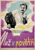 MUŽ V POVĚTŘÍ. - 1955. Režie: Miroslav Cikán; hl. role: Vlasta Burian. 420x300