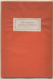 WOLKER; JIŘÍ: ZÁPISKY Z NEMOCI. - 1929. Kresba K. SVOLINSKÝ.