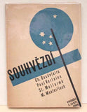 Štyrský - SOUHVĚZDÍ.  Baudelaire; Verlaine; Mallarmé; Maeterlinck. - 1931. Obálka JINDŘICH ŠTYRSKÝ; překlady Emanuel z Lešehradu.