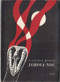 HRUBÍN; FRANTIŠEK: JOBOVA NOC. - 1945. 1. vyd. Obálka a kresby FRANTIŠEK HUDEČEK.