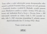 TÓNY ÚZKOSTI I SPOČINUTÍ. - 1932. Náboženské verše ruských básníků. Čísl. ex. 121/160.