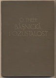 THEER; OTAKAR: BÁSNICKÁ POZŮSTALOST. - 1924. Aventinum sv. 87. Úprava SVATOPLUK KLÍR.