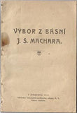 MACHAR; JOSEF SVATOPLUK: VÝBOR Z BÁSNÍ J.S. MACHARA. - 1919. Irkutsk.. legionářský tisk.