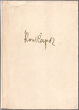 ČAPEK; KAREL: O FANTASII - 1948. Jílovský; novoroční tisk.