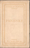 DURYCH; JAROSLAV: PANENKY. - 1923. 1. vyd. Ametyst sv. 1. Úprava a  kresba v titulu V. H. BRUNNER.