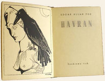 POE; E. A.: HAVRAN. - Kol. 1945. Ilustrace FRANTIŠEK KETZEK; ex. 69/250.