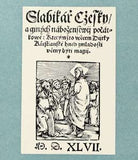 1947. Ke čtyřstému výročí vydání nejstaršího českého slabikáře.