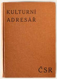 DOLENSKÝ; ANTONÍN: KULTURNÍ ADRESÁŘ ČSR. - 1936.