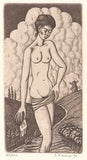 PILEČEK; JINDŘICH. Exlibris J.H. - 1995. Lept; čísl. 45/100; sign.; deska 150x80; pap. 225x143. /grafika/