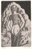 PILEČEK; JINDŘICH. Exlibris. - 1989. Lept; sign.; čísl. 81/100; deska 135x90; pap. 195x145. /grafika/