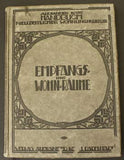 KOCH; ALEXANDER: EMPFANGS- UND WOHN-RÄUME. - 1914. 1. vyd. Handbuch neuzeitlicher Wohnungskultur. Architektura; nábytek; interiéry.