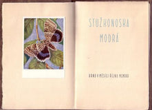 BEZRUČ; PETR: STUŽKONOSKA MODRÁ. - 1930. Podpis autora. /sklad/