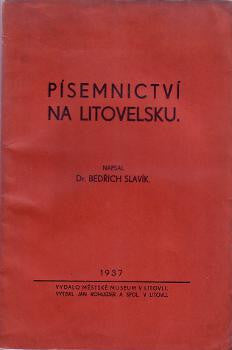 1937. /regionální literatura; literární místopis/ - /sklad/