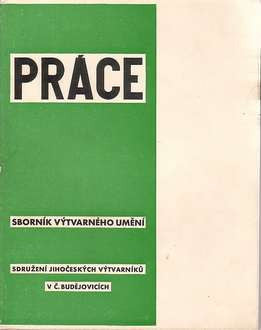 1934. Sborník výtvarného umění.  Obálka a úprava arch. KAREL CHOCHOLA.