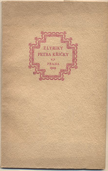 1929. Křička. 