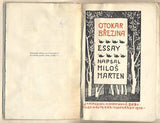 MARTEN; MILOŠ: OTOKAR BŘEZINA. - 1903. Symposion. Knihy nové doby.