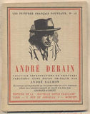 Derain - SALMON; ANDRÉ: ANDRÉ DERAIN.  - 1924. Les peintres Francais nouveaux N° 15. /10/