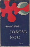 Hudeček - HRUBÍN; FRANTIŠEK: JOBOVA NOC. - 1948. II. vyd.; obálka FRANTIŠEK HUDEČEK. PRODÁNO/SOLD