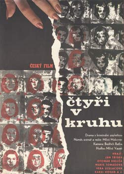 1967. Český film. Režie Miloš Makovec. Autor plakátu: ANTONÍN DIMITROV. 