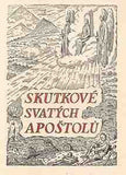 Konůpek - BIBLÍ KRALICKÉ DÍL III. - 1939. Picka. Písmo DYRYNK. Ilustrace KONŮPEK. PRODÁNO/SOLD