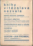 NEZVAL; VÍTĚZSLAV: CHTĚLA OKRÁST LORDA BLAMINGTONA. - 1930. 1. vyd. Dedikace autora na patitulu. Typo KAREL TEIGE.