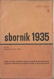 SBORNÍK 1935. POESIE. - 1935. Upravil MIROSLAV KOUŘIL. PRODÁNO/SOLD