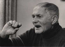 MARŠÍČEK; JIŘÍ: BOHUMIL HRABAL (1914 - 1997). - Fotografie. 180x240. Nedat. Signováno razítkem na rubu. PRODÁNO/SOLD