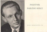 Muzika - PAMÁTNÍK PADLÉHO HERCE. - 1946. Obálka FRANTIŠKA MUZIKY 'Epitaf'.