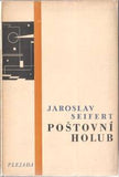 Obrtel - SEIFERT; JAROSLAV: POŠTOVNÍ HOLUB. - 1929. 1. vyd.; obálka a úprava VÍT OBRTEL.