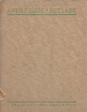 GIDE; ANDRÉ: BETSABÉ. - 1913. 1. vyd. Knihovna Moderní revue sv. 58.