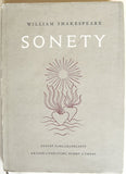 SHAKESPEARE; WILLIAM: SONETY. - 1955. Ilustrace JAN ZRZAVÝ; souběžný angl. text. PRODÁNO/SOLD