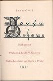 GOLL; IVAN: NOVÝ ORFEUS. - 1921.