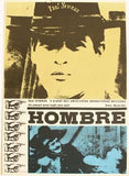 Machálek - HOMBRE. - 1965. Autor plakátu: KAREL MACHÁLEK. 400x290. Režie: Martin Ritt.