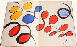 Calder - DERRIERE LE MIROIR. No 190. - 1971. 4 orig. barevné litografie ALEXANDER CALDER.