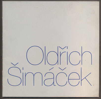 Šimáček - OLDŘICH ŠIMÁČEK - 40 LET SCÉNOGRAFIE. - 1982.