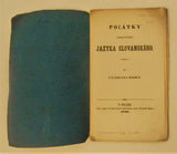 Hanka, Václav: Počátky posvátného jazyka slovanského. - 1. vyd. 1846.