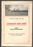 BALCÁREK, EVERMOD VLADIMÍR: DOKSANY NAD OHŘÍ, BÝVALÝ KLÁŠTER PREMONSTRÁTEK. - 1929.